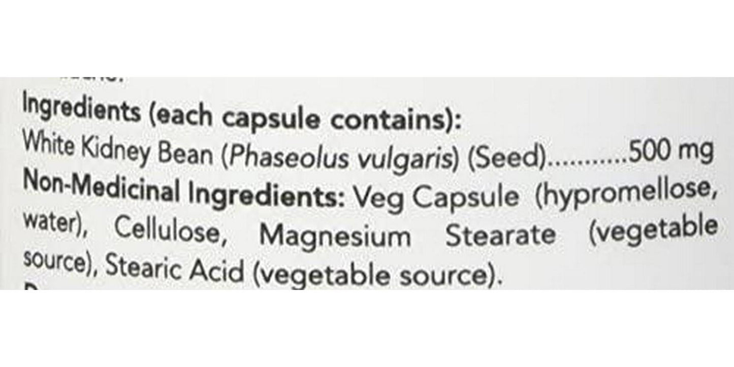 NOW Phase-2 Starch Block 500mg, 120 Capsules