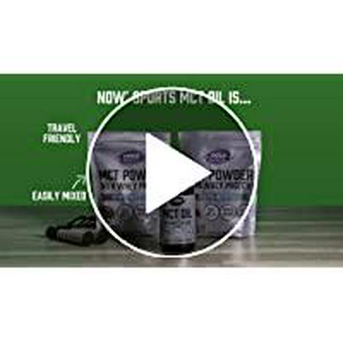 NOW Sports Nutrition, MCT Powder With Whey Protein Isolate, 52% MCTs, Chocolate Mocha, 1-Pound