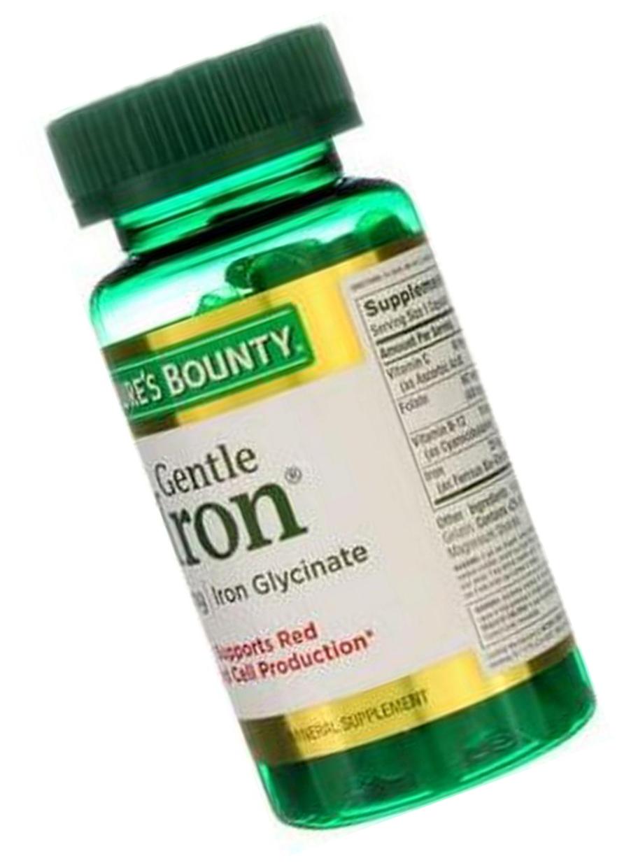 Nature's Bounty Gentle Iron - 28 mg - 90 Capsules