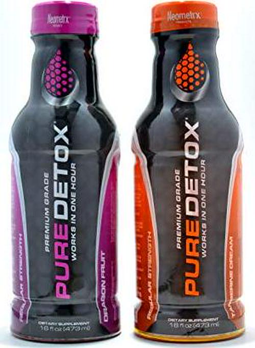 Neometrx Same-Day Regular Strength Detox Drink, Dragon Fruit Flavor, 16 Fl Oz