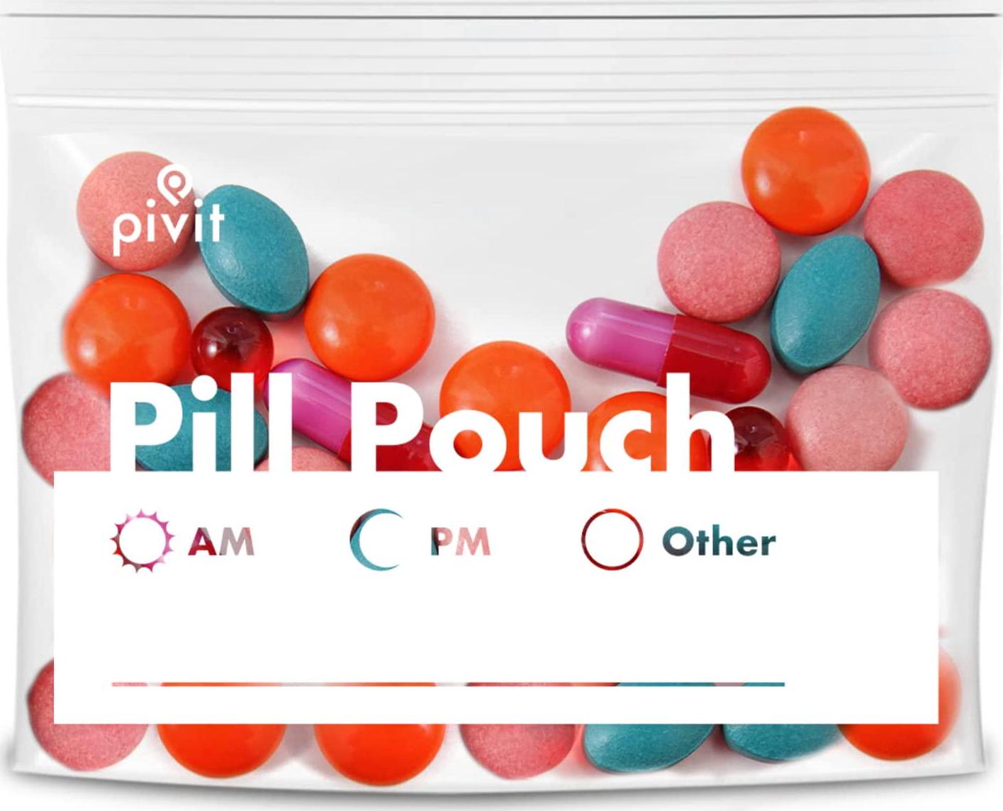 Neurobion Energy Dietary Supplement Amino Acids Vitamin B1 B2 B6 B12 (60 Capsules per Bottle) + Homestuff Pill Pouches Clear Resealable (3)