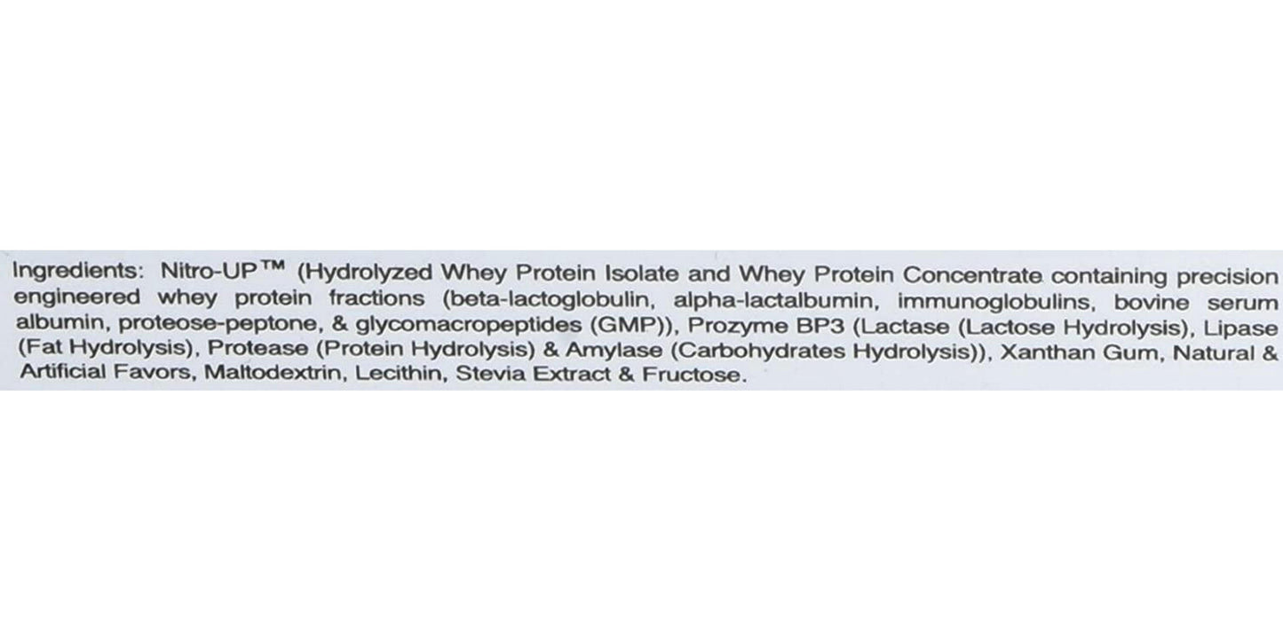 Nitro-Up Hydrolyzed Whey Isolate Protein Vanilla, 2 Pound