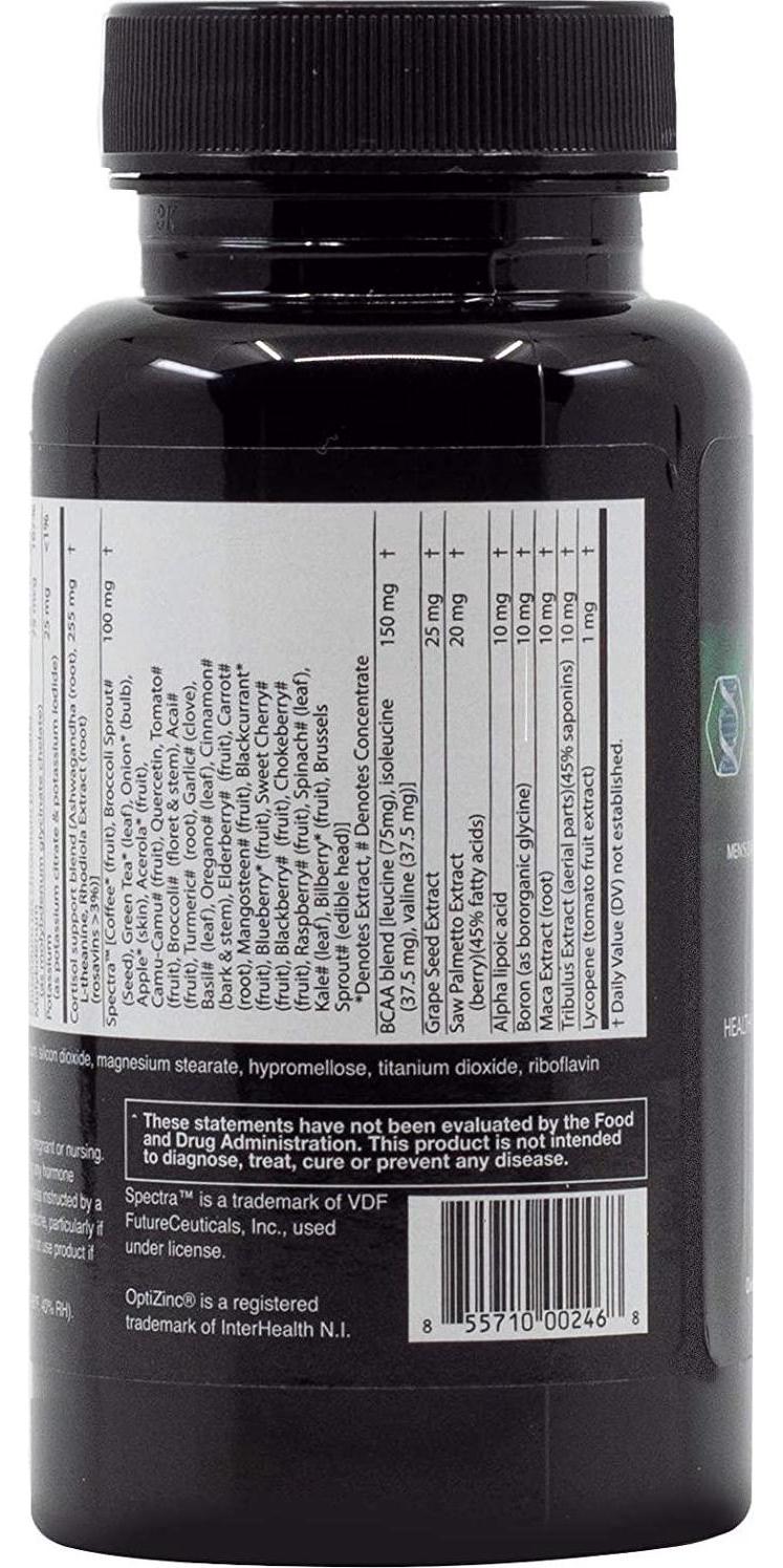 Nugenix Men's Daily Testosterone Multivitamin - 19 Vitamins and Minerals, Supports Free Testosterone