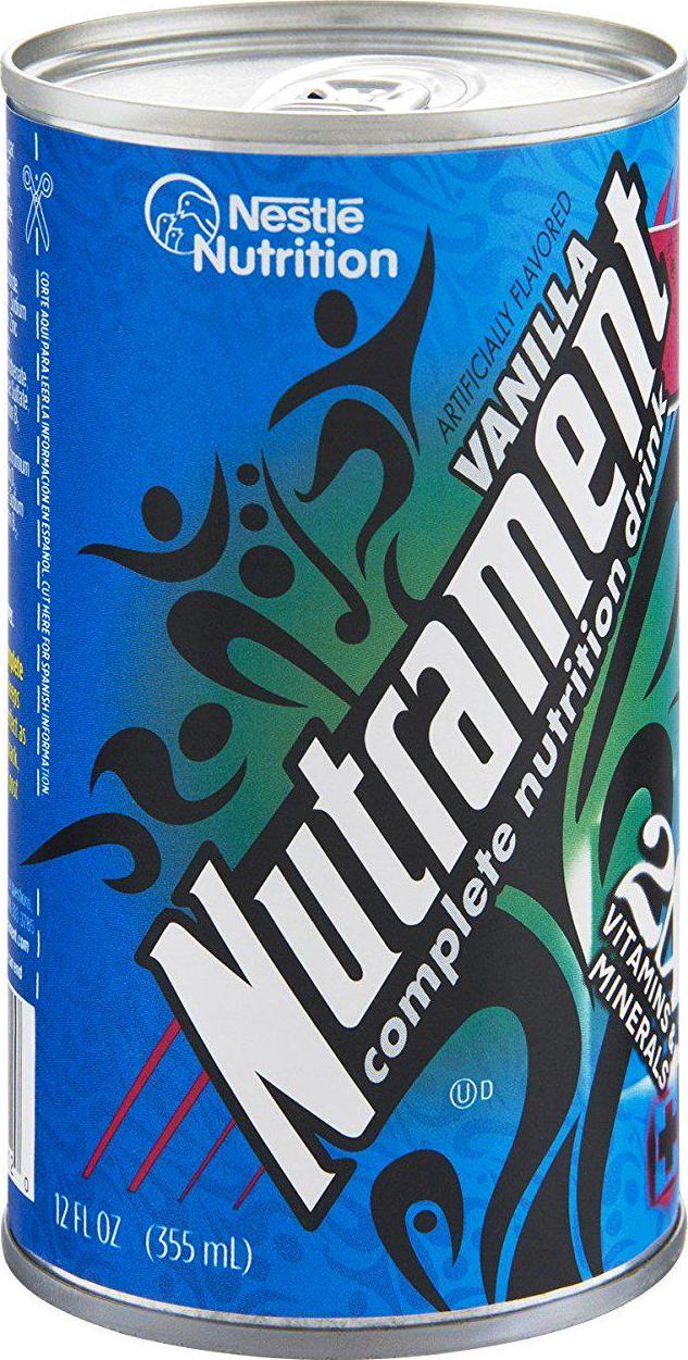 Nutrament Vanilla Complete Nutritional Drink 12 oz (Pack of 12)