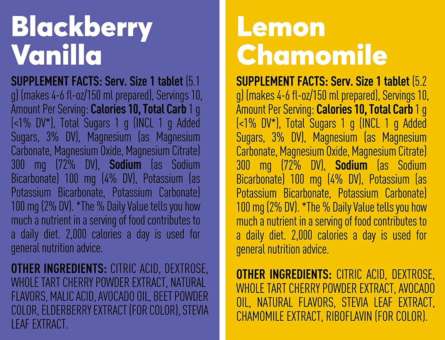 Nuun Rest: Relaxation and Rest Aid Drink Tablets, Lemon Chamomile and Blackberry Vanilla Mixed Pack, Muscle Relaxer, Stress Relief, Sleep and Recovery Supplement, Box of 4 Tubes (40 servings)