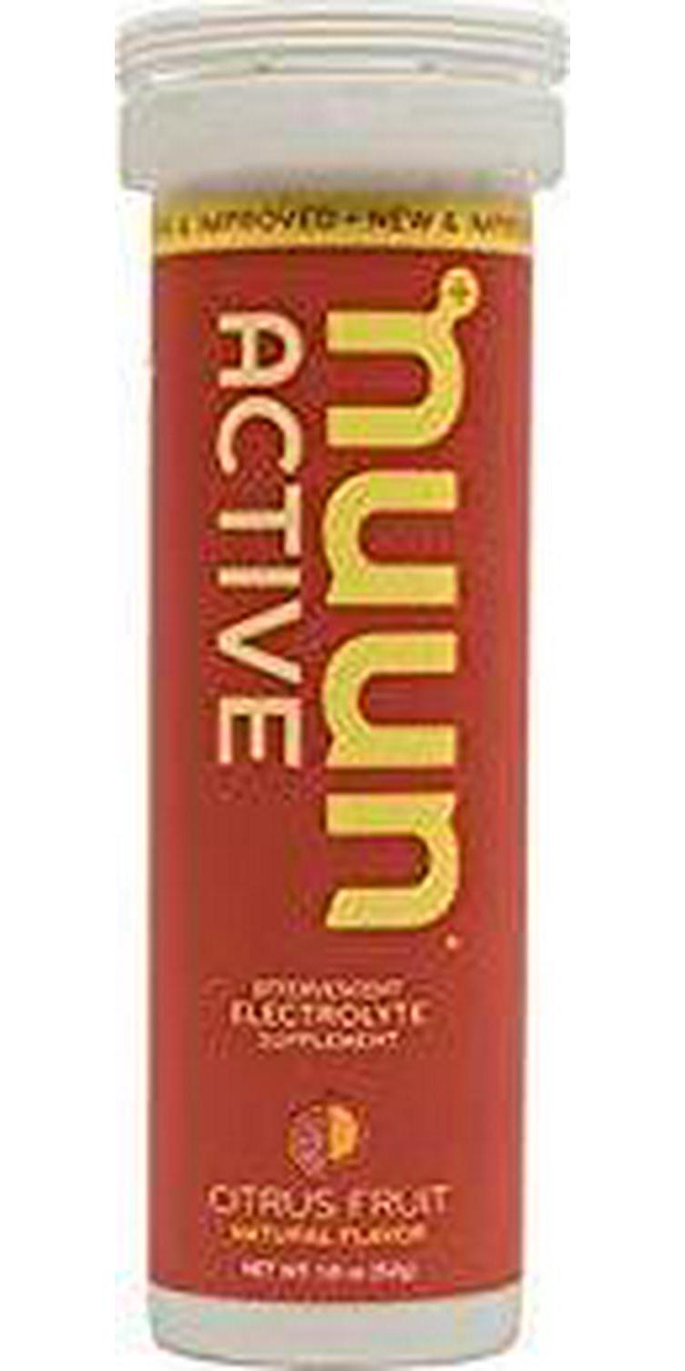 Nuun Sport Effervescent Electrolyte Supplement Tablets - 8 Tubes (Citrus Fruit)