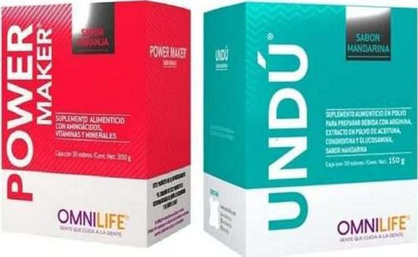 OMNILIFE UNDU (Box w/30 Packets). Strengthens, Increases Muscle Mass and Helps Recover Muscle tissues. Delicious Nutritional Product .Glucosamine, chondroitin, arginine. Sweeteners of natural origin