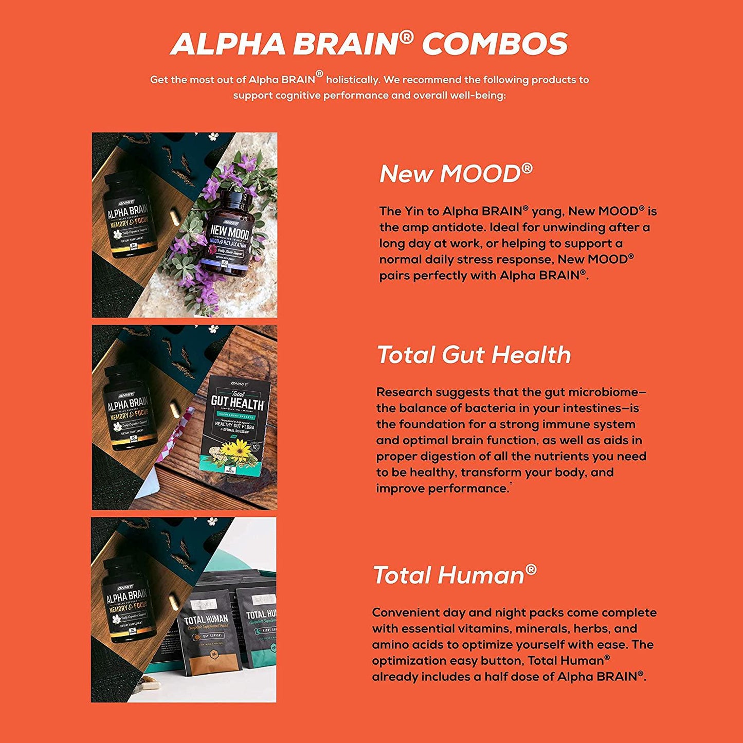 ONNIT Alpha Brain (270ct) - Over 1 Million Bottles Sold - Premium Nootropic Brain Supplement - Focus, Concentration and Memory - Alpha GPC, L Theanine and Bacopa Monnieri