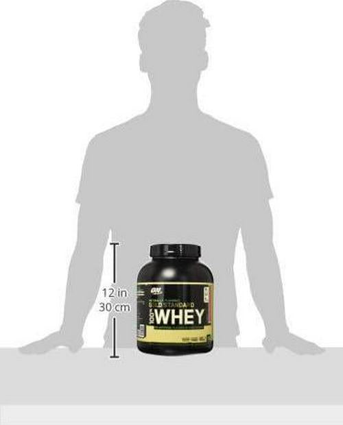 Optimum Nutrition Gold Standard 100% Whey Protein Powder, Naturally Flavored Strawberry, 4.8 Pound