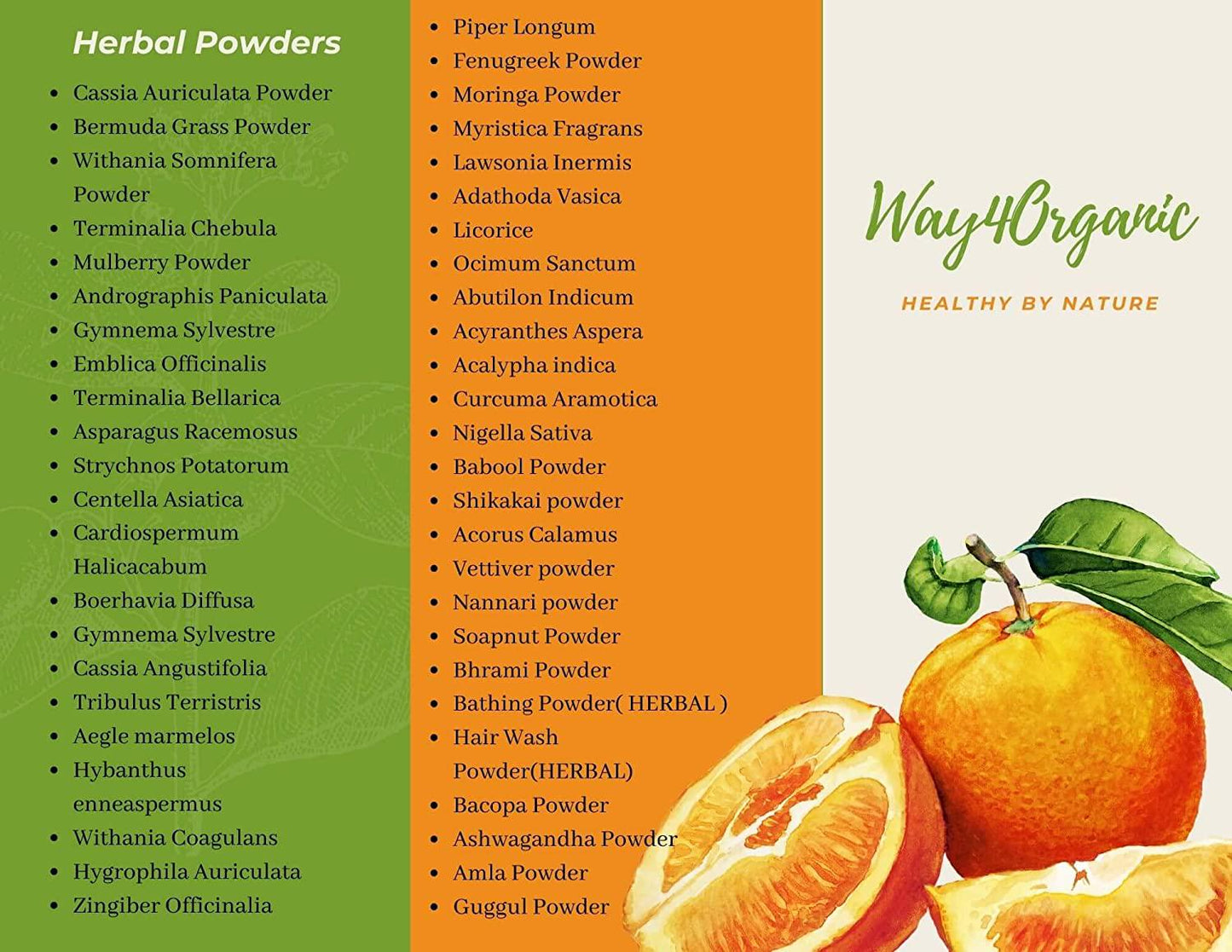 Organic Haritaki Powder 1lb (16 Ounces), Terminalia Chebula (Kadukkai) - Detoxification and Rejuvenation*, Good for Hair and to Reduce Dark Circles - Way4Organic