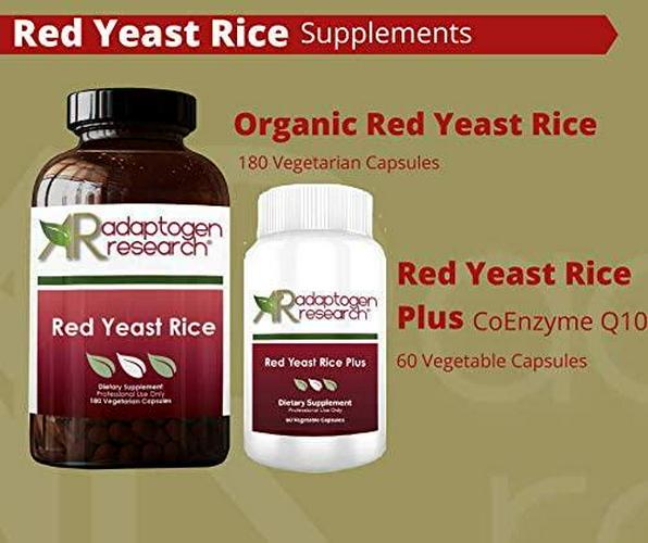 Organic Red Yeast Rice 1200 mg (1.2g) | Cardiovascular Health, Monascus purpureus, Healthy Aging, Healthy Blood Lipid Levels, Weight Management | 180 Vegetarian Capsules…