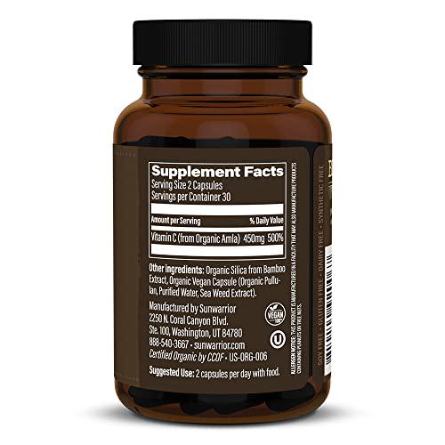 Organic Wellness Vitamin C Capsule 60ct Bottle (30srv)