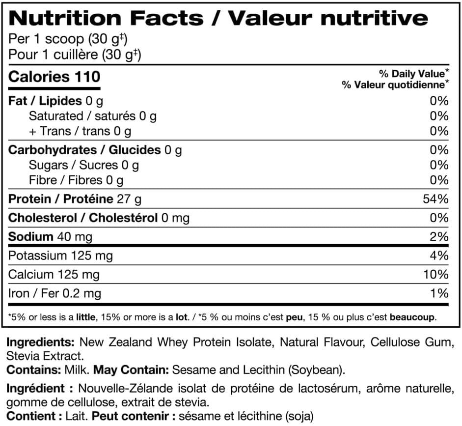 PERFECT SPORTS DIESEL New Zealand Whey Isolate, 2 lbs, Banana