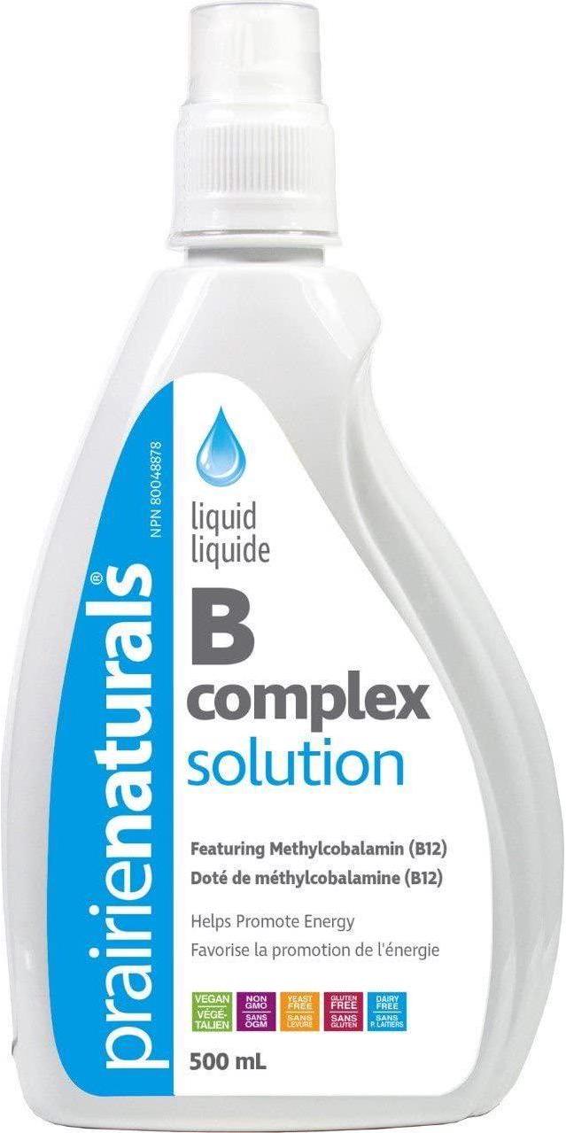 Prairie Naturals Liquid Vitamin B Complex Solution, 500mL
