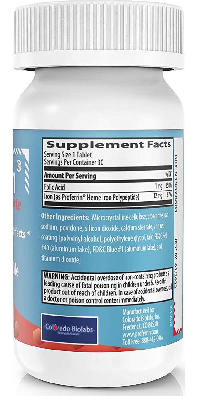 Proferrin FORTE, 30 Count