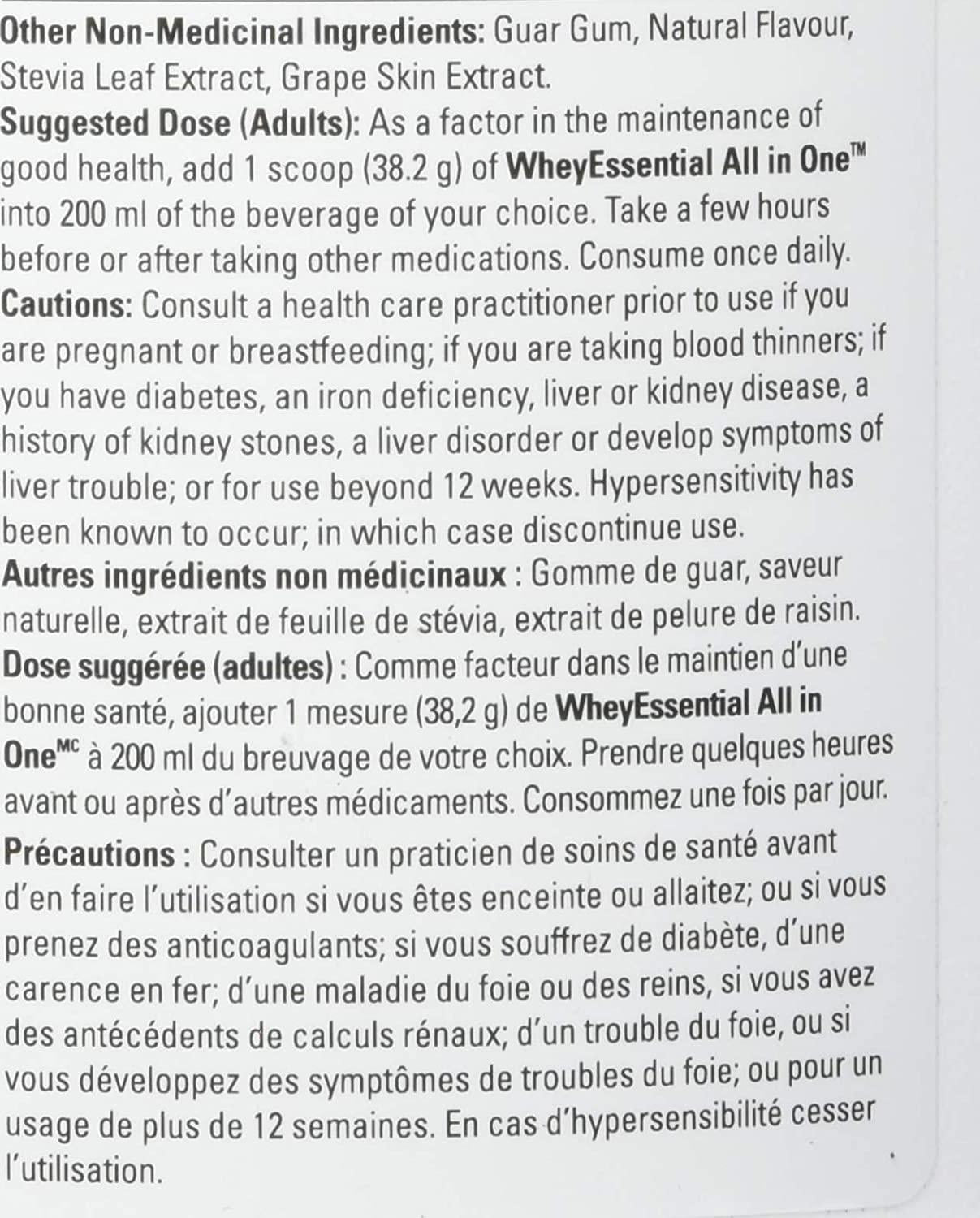 Progressive WheyEssential All in One Natural Vanilla, 840 g