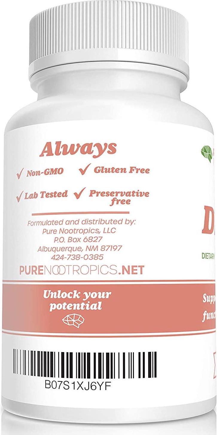 Pure Nootropics Dihydromyricetin (DHM) 300 mg Capsules | Hovenia Dulcis Extract | 90 Veg Cap Value Pack | Support Liver Health | After Alcohol Support | Party Smart