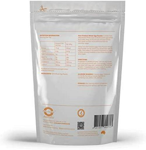 Pure Product Australia Whole Egg Powder, 500 grams