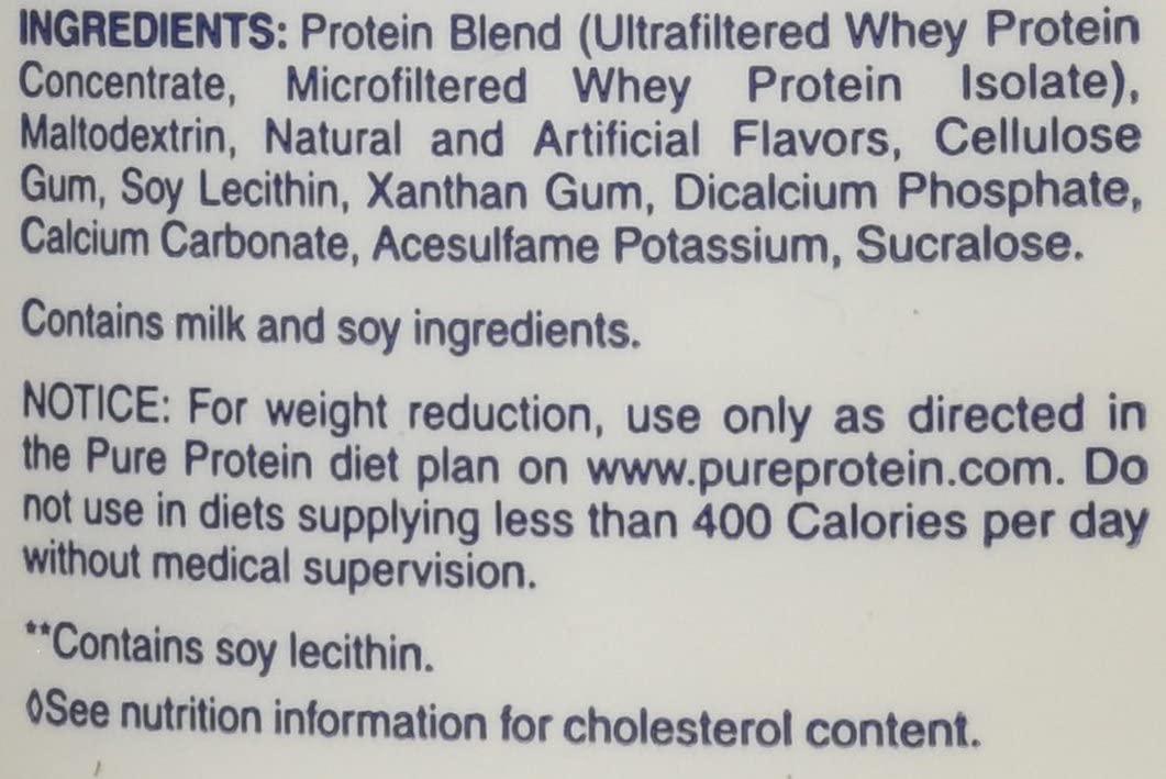 Pure Protein 100% Whey Powder - Vanilla Cream, 33.6 ounce