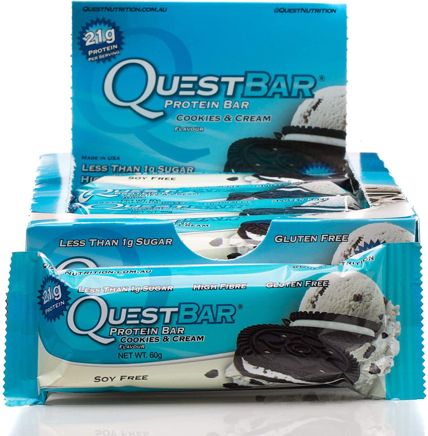 Quest Nutrition Cookies and Cream Protein Bar 60 g