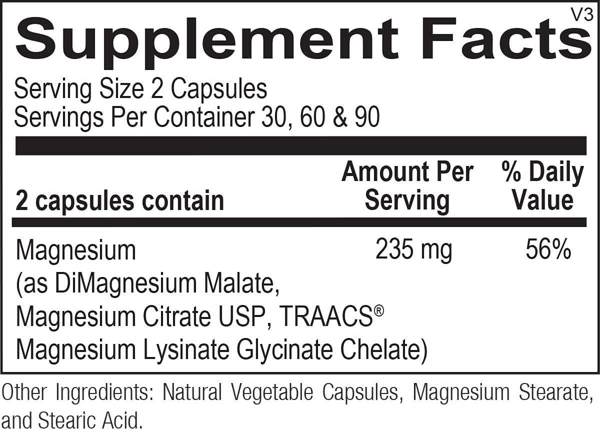 Reacted Magnesium (180ct)
