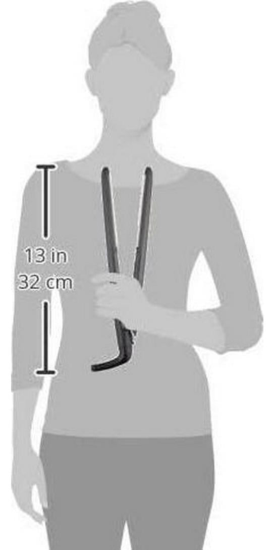 Remington Ceramic Straight 230 Hair Straighteners, 15 Seconds Heat Up Time with Variable Temperature Setting - S3500, Black