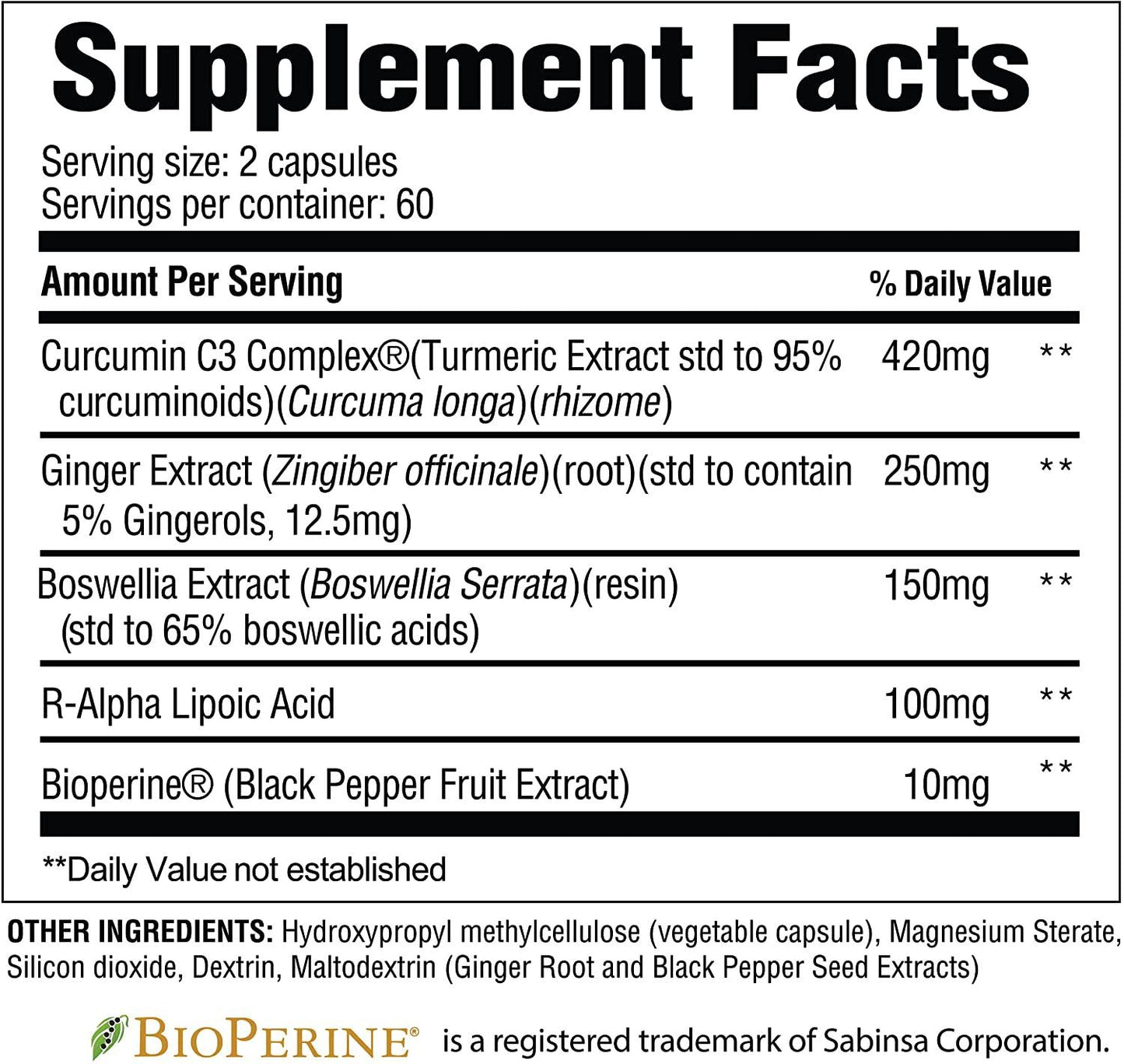 Revive MD | Turmeric + | Joint Support | Reduce Chronic Inflammation | Digestive Support | Cardiovascular Support | 120 Capsules