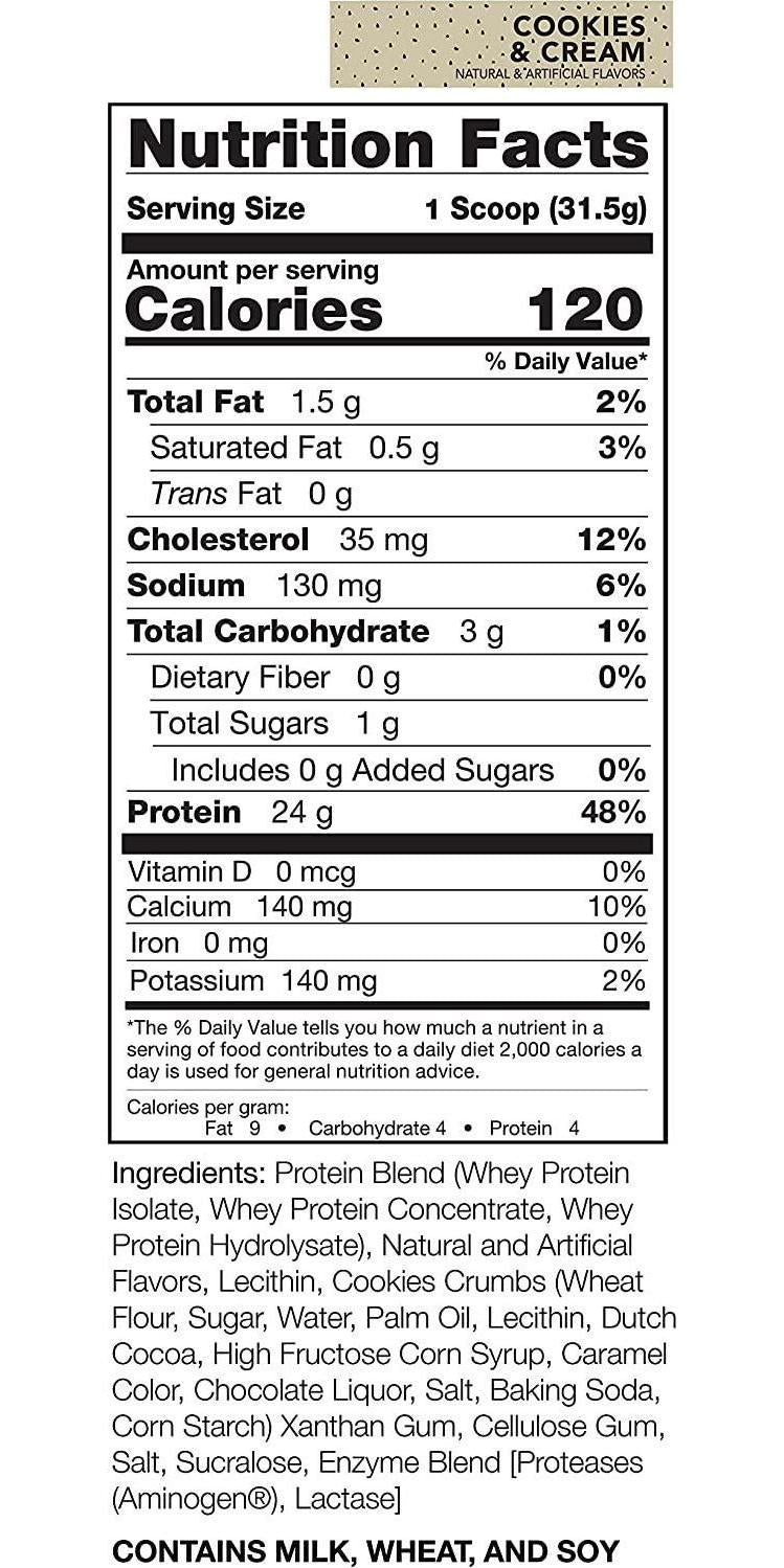 Rival Whey - Cookies and Cream 5lbs
