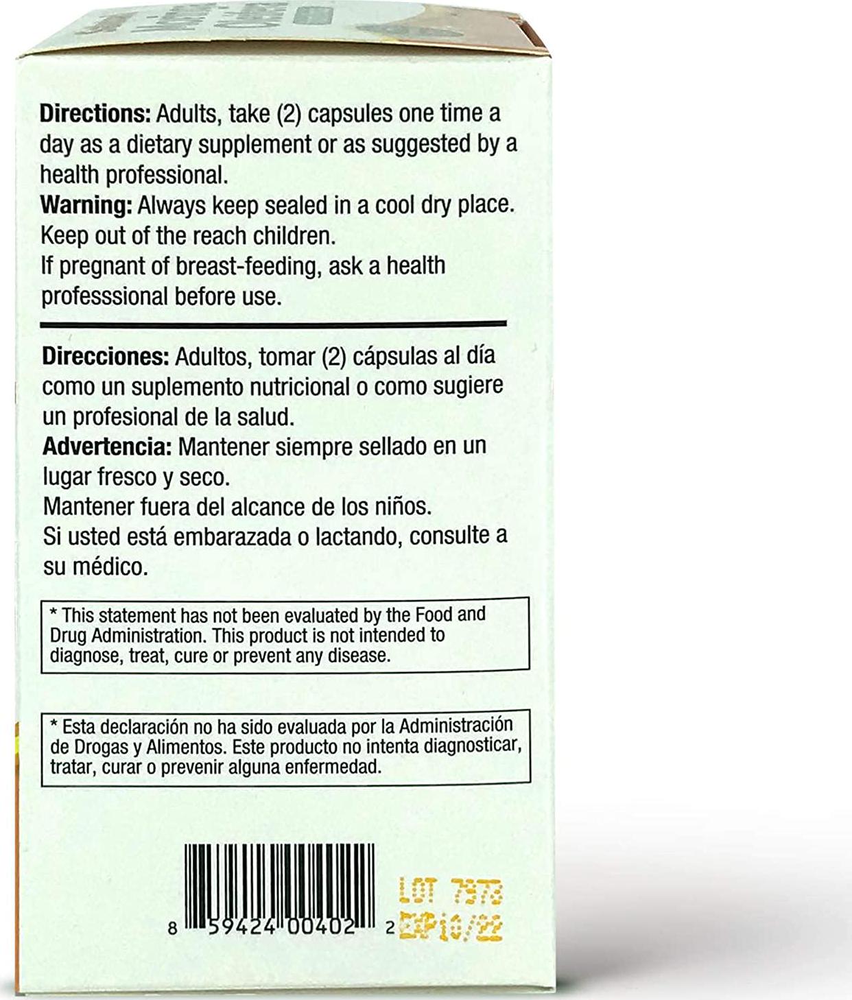 SALUTARI Moringa Capsules – 1260 mg Moringa Leaf Powder Capsules – Moringa Dietary Supplement Rich in Essential Amino Acids, Vitamins and Nutrients – Vegetarian Formula – 60 Capsules
