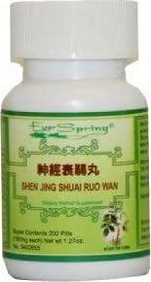 Shen Jing Shuai Ruo Wan, 200 Pills, Ever Spring N055