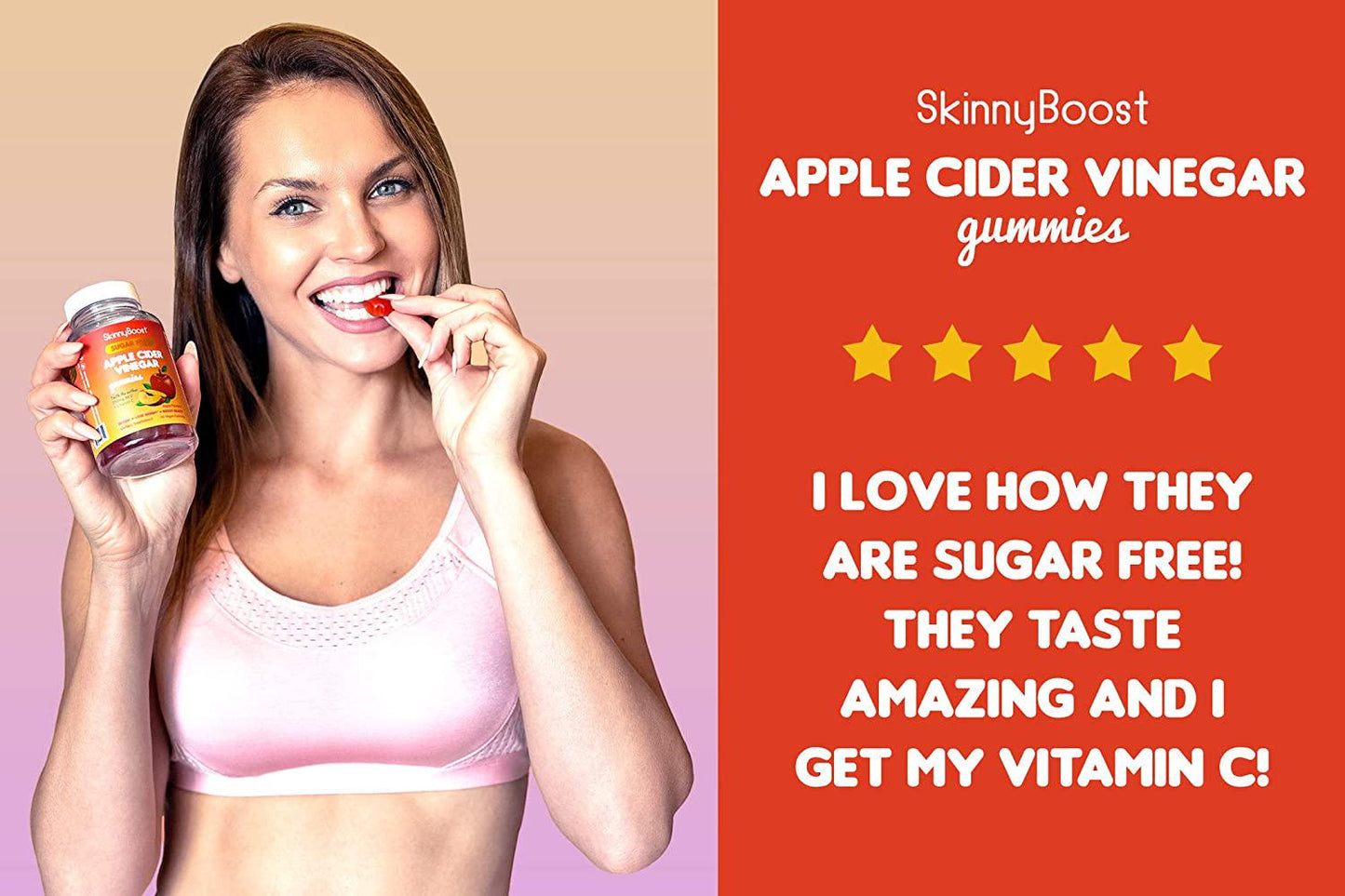 Skinny Boost Detox Power Kit-1 Daytime Tea (28 Bags)1 Evening Detox Tea (14 Bags) Plus 1 SUGAR FREE Apple Cider Vinegar Gummies (60 Vegan Gummies), Supports Detox and Cleanse-Non GMO, Vegan, All Natural