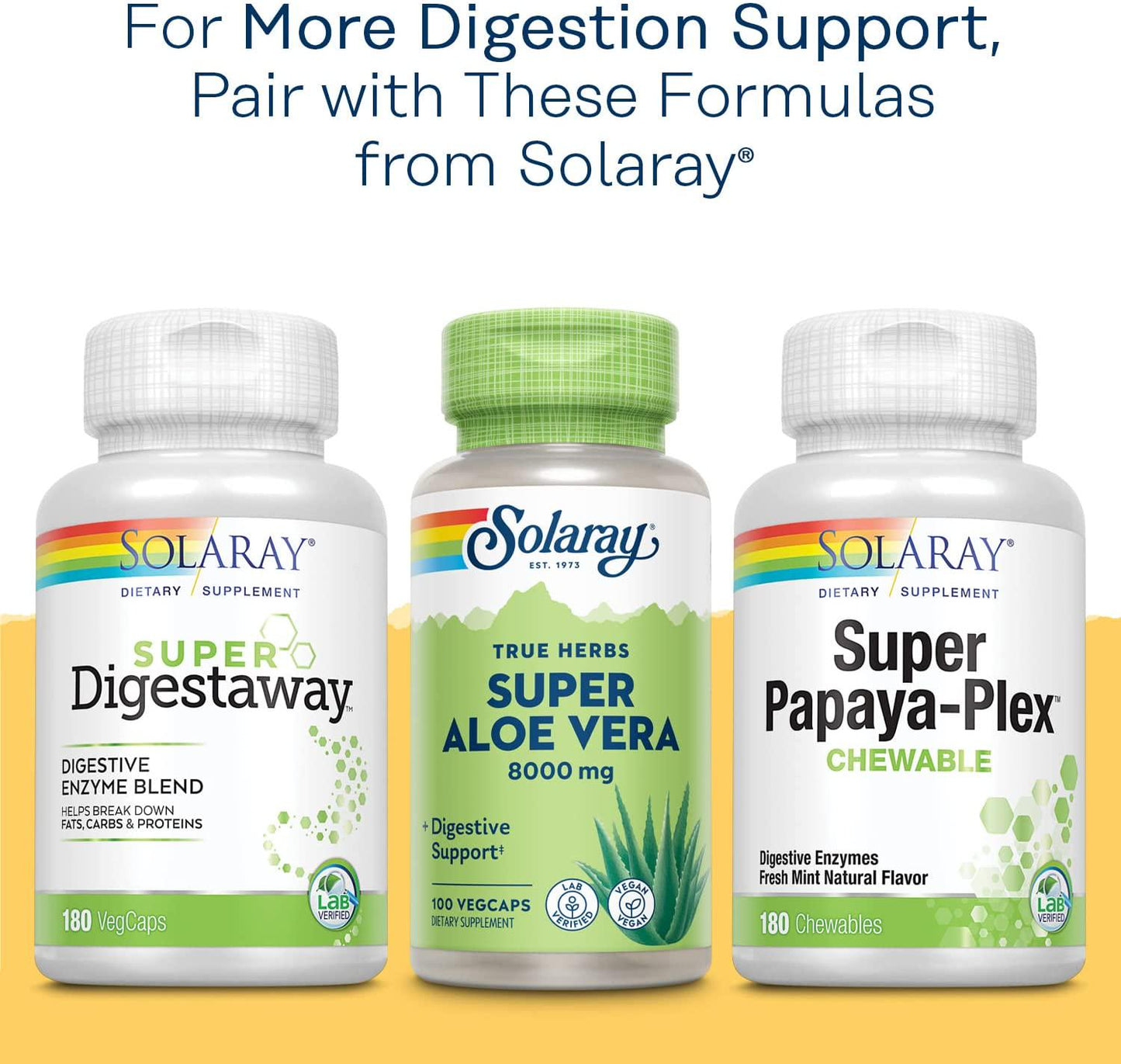 Solaray High Potency Betaine HCL with Pepsin 650 mg | Hydrochloric Acid Formula for Healthy Digestion Support | Lab Verified (275 CT)