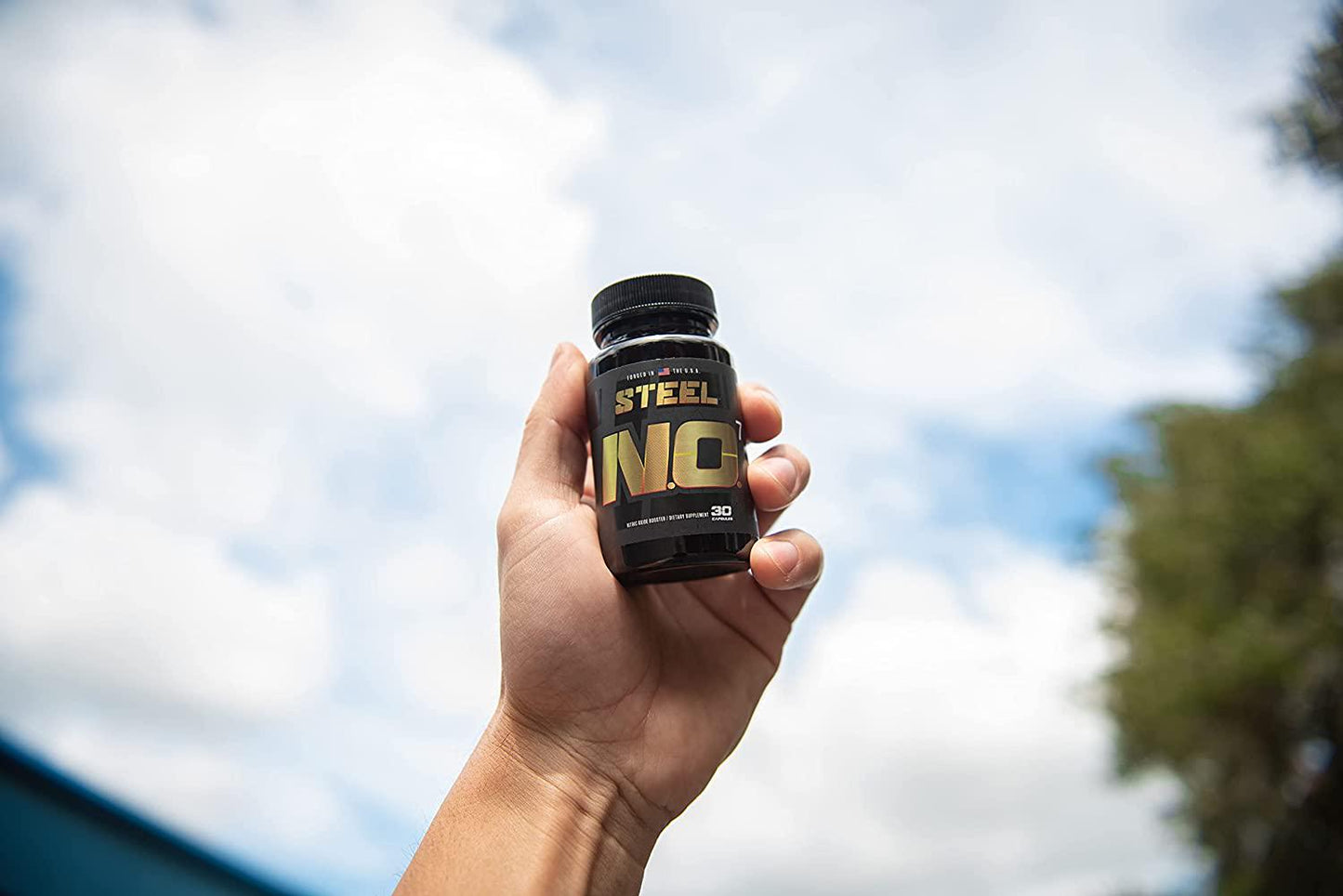 Steel Supplements N.O.7 Pre Workout Nitric Oxide Booster Blood Flow Pump