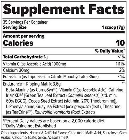 Stimul8, Original Super Pre-Workout with Vitamin C (35 Serving, Awesome Apple)