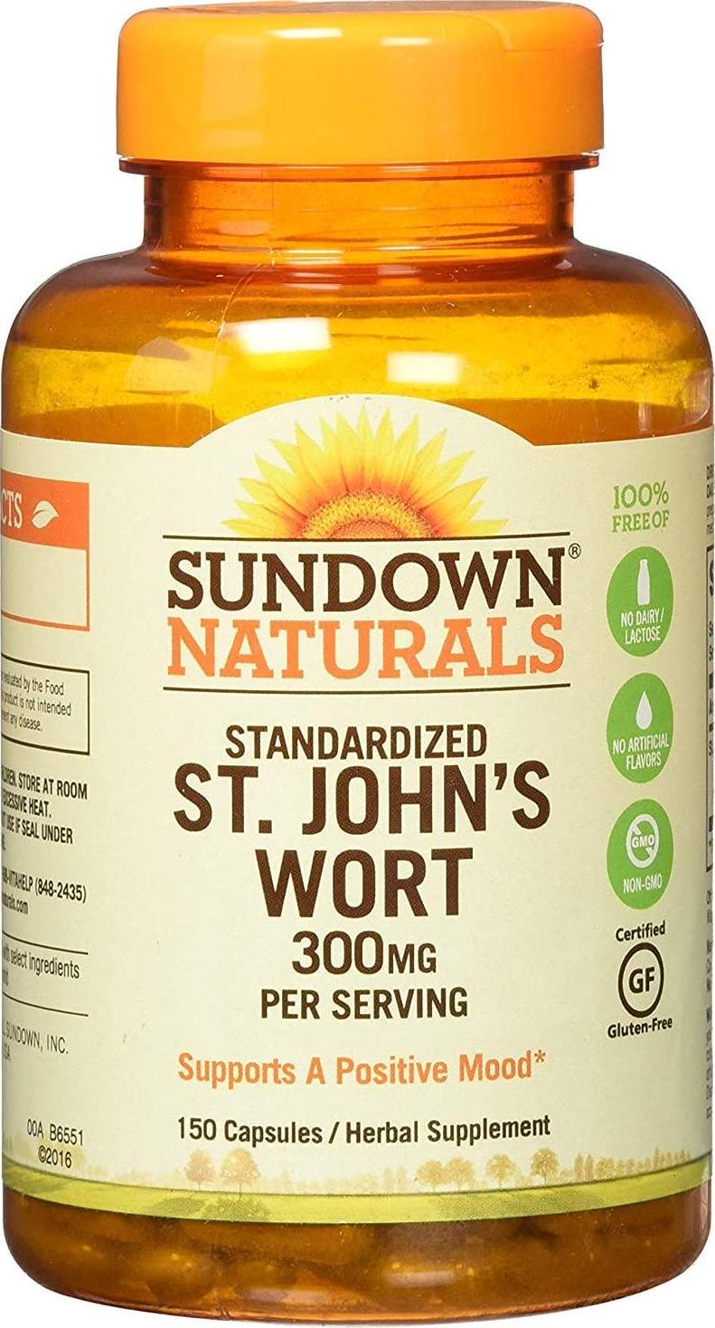Sundown St. John'S Wort Capsules 150 Ea (Pack Of 3)
