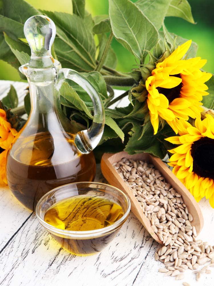 Sunflower Lecithin Liquid 16 oz Oil | 2 Pack | Vegan, Vegetarian, Non-GMO, Soy Free, Gluten Free | by Carlyle