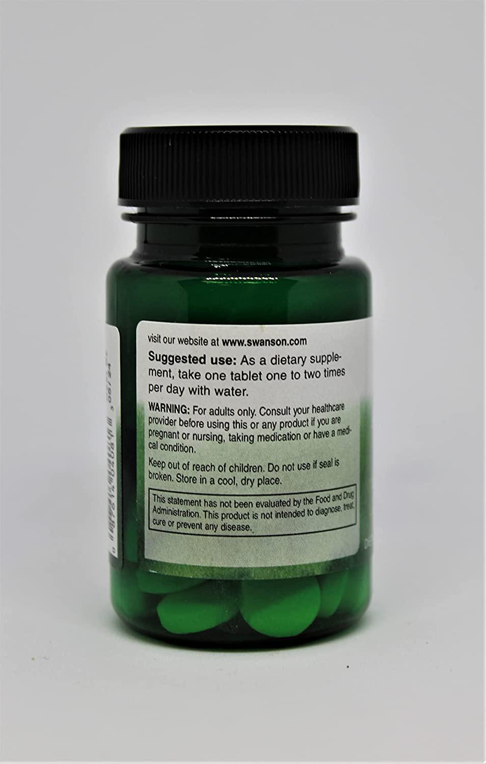 Swanson Best Weight-Control Formulas Double-Strength Apple Cider Vinegar 200mg 30 Tablets