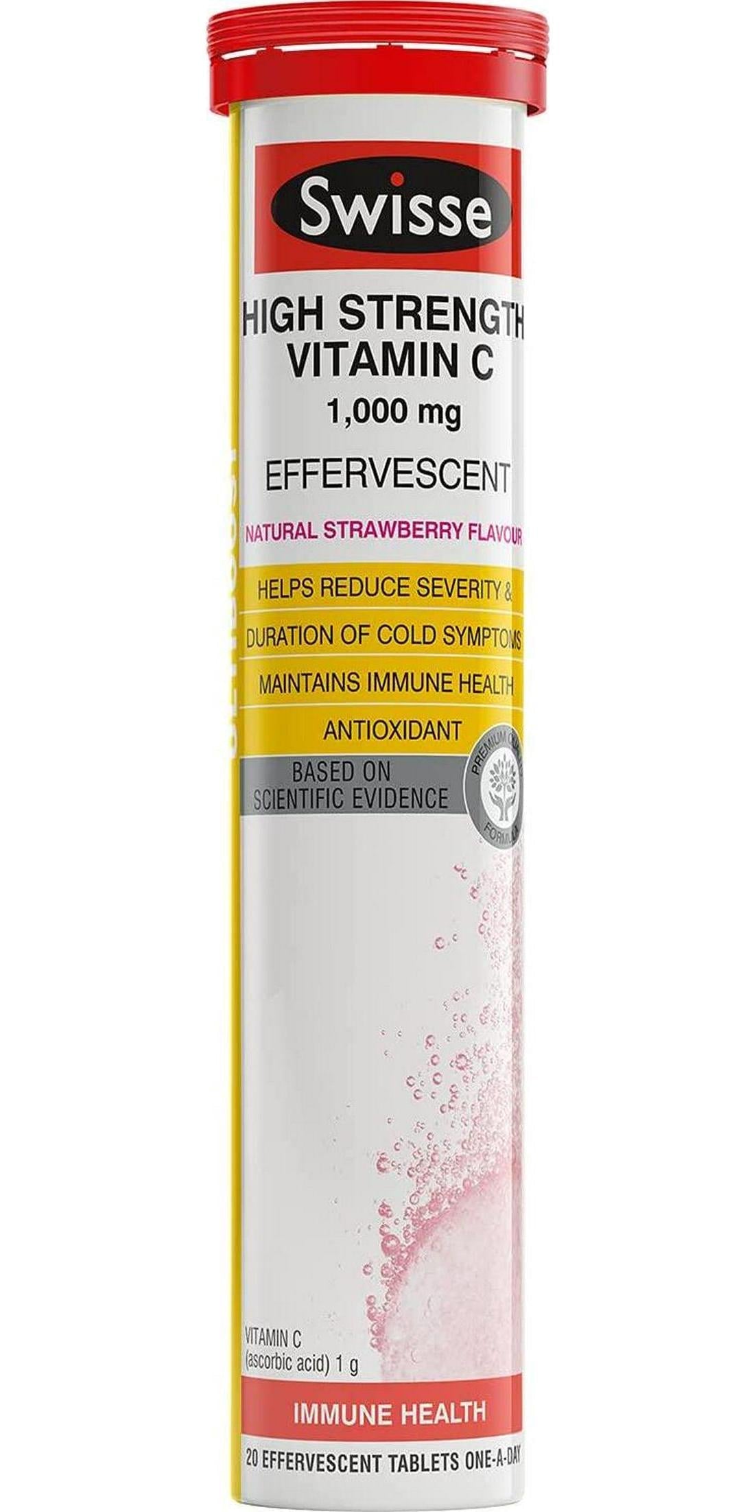 Swisse Swisse Ultiboost HS Vitamin C Eff 20 Tab, 0.158 kilograms