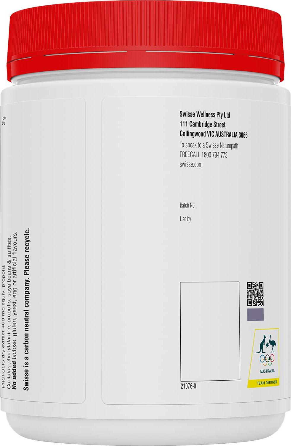 Swisse UB HS Propolis 300 Cap, 0.1009 kilograms