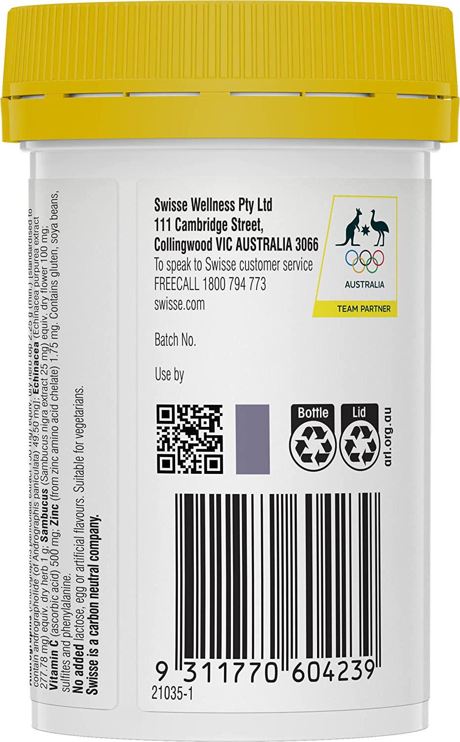 Swisse Ultiboost Immune Action, 60 Tablets