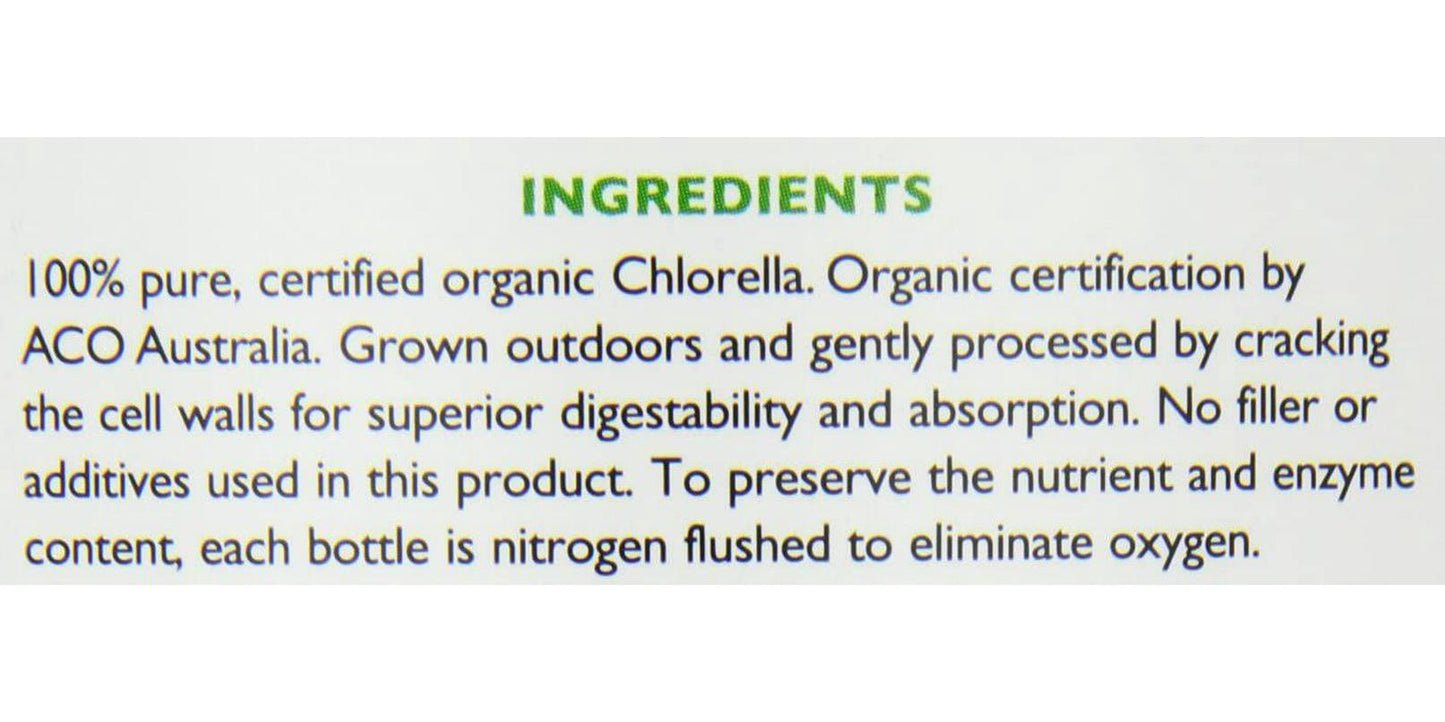 Synergy Natural Organic Chlorella Powder 1kg