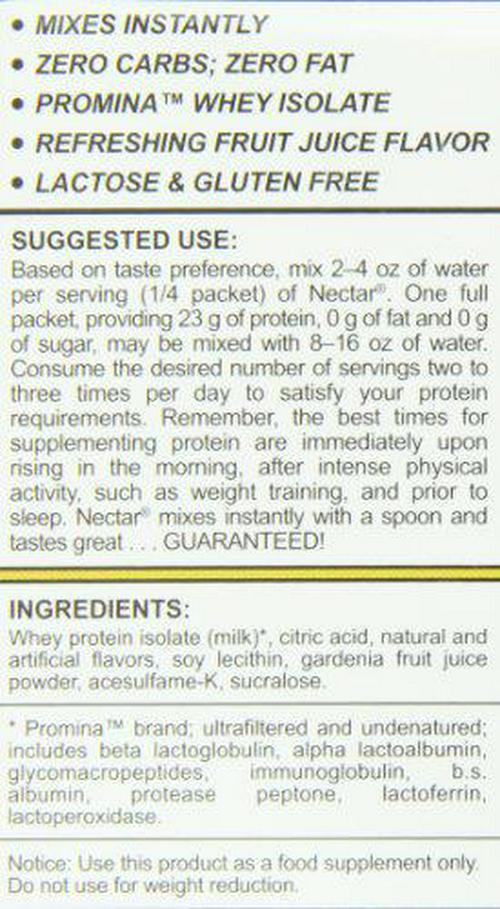 Syntrax Nectar Grab N Go, Fuzzy Navel, 1-Ounce Pouches (Pack of 12)