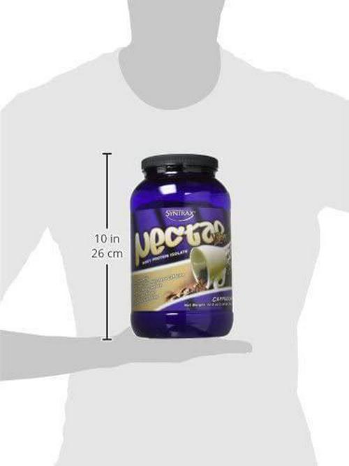 Syntrax - Nectar Lattes Whey Protein Isolate Powder Cappuccino - 32 oz.