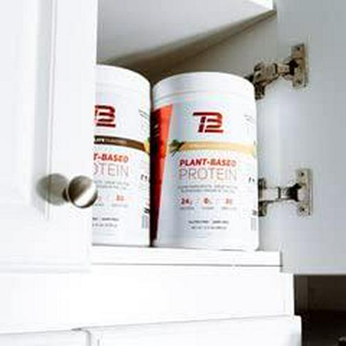 TB12 Plant Based Protein Powder, Sustainably Sourced Pea Protein, Vanilla Flavor - Vegan, 1g Net Carb, Non-GMO, Dairy-Free, Sugar-Free (30 Servings / 2.12lbs)