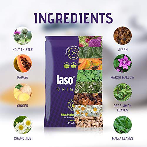 TLC Total Life Changes IASO Natural Herbal Detox Tea Bags - Five Pack (10 Tea Bags)