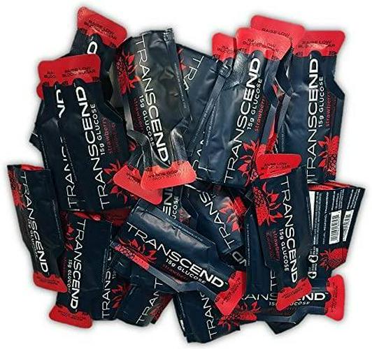 TRANSCEND 15g Glucose Gels - 30 Pouch Bulk Pack