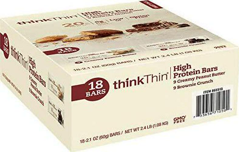Think Thin High Protein Bar Variety Pack 18 ct