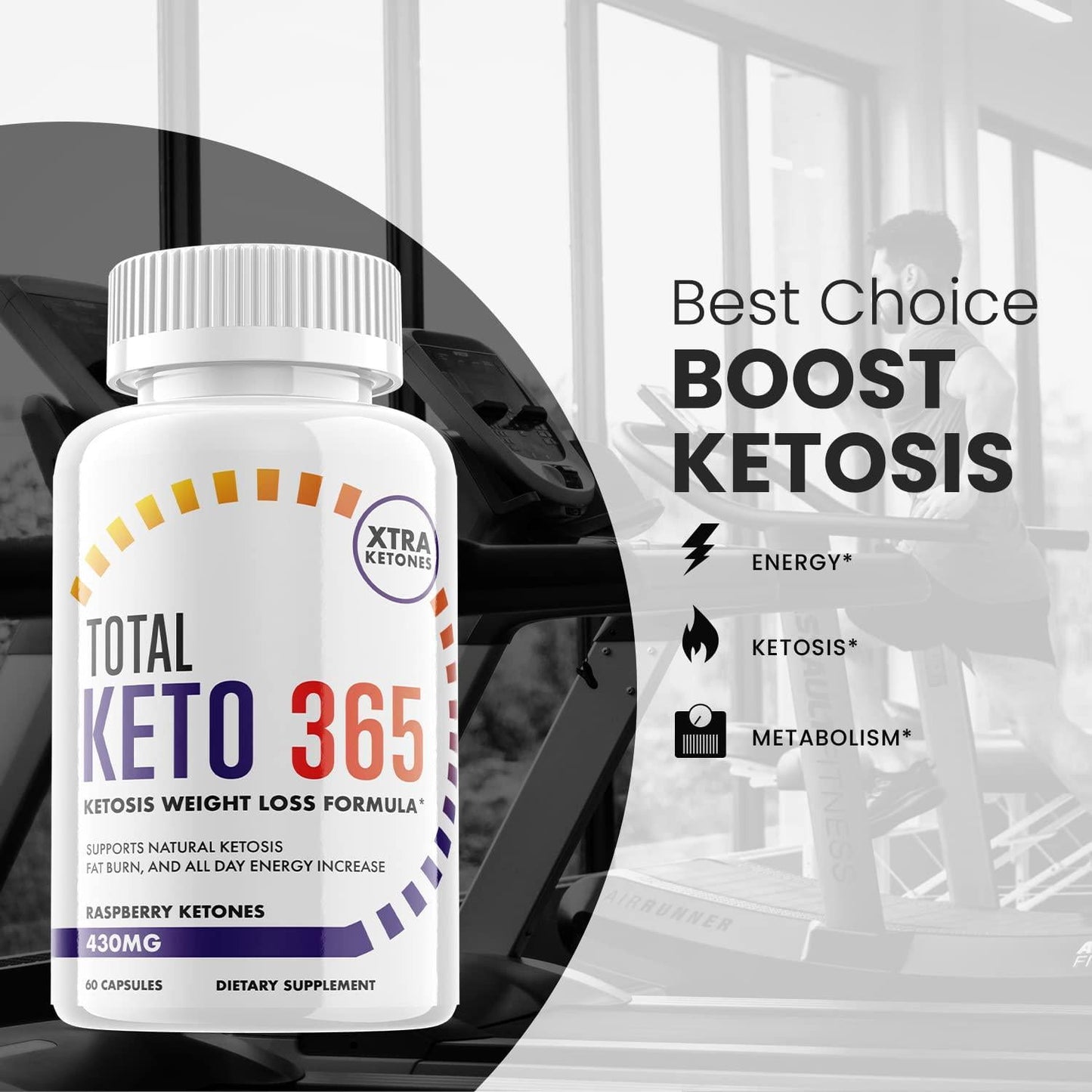 Total Ketosis 365 Supplement Pills (2 Pack)