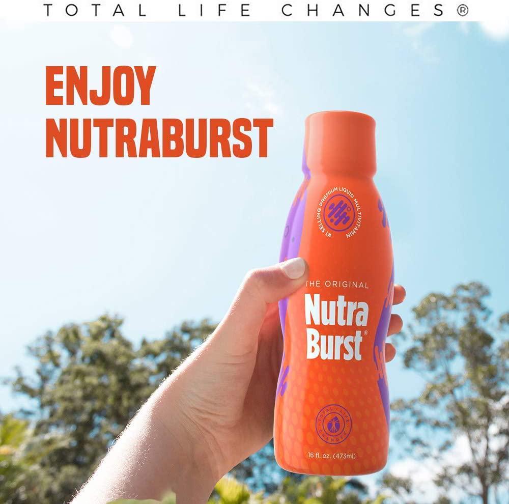 Total Life Changes NutraBurst Premium Liquid Multivitamin - Powerful Nutritional Formula - Boosts Energy, Detoxify and Balance Your Diet - 32 servings (16 fl Oz | 470ml)