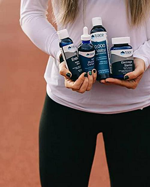 Trace Minerals Research - Concentrace Trace Mineral Drops, 8 fl oz liquid and Research Performance Electrolyte Stamina, High Performance Energy Formula, 300 Tablets - Bundle Pack Exclusive